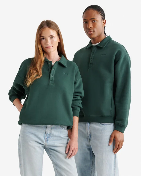 Cloud One Fit Polo in Green shadow