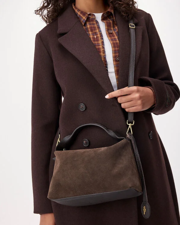 Riley Crossbody Suede, alternate view